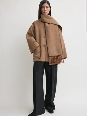 NWT Toteme Embroidered Scarf Jacket